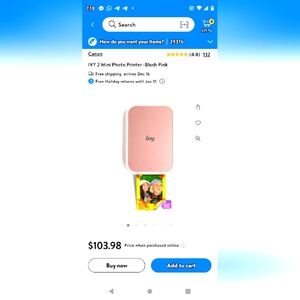 Ivy cannon sticker printer